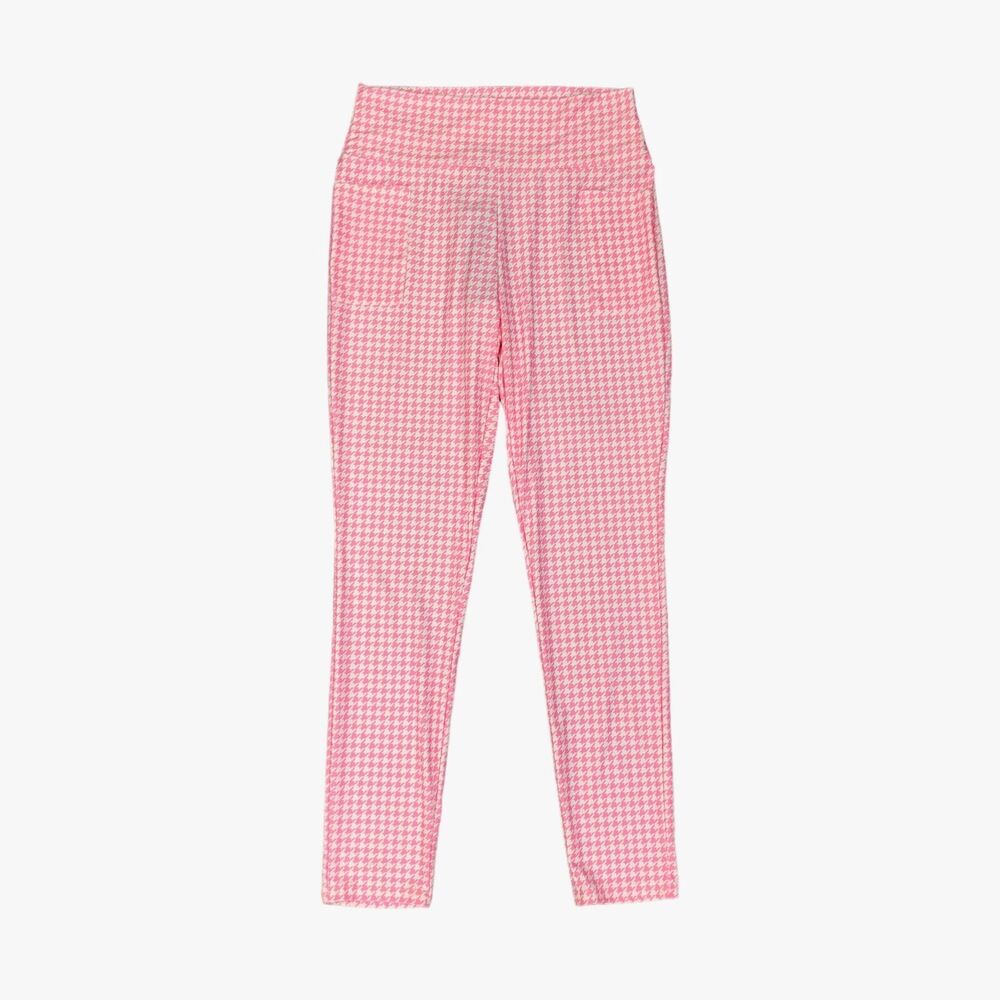 Lily By Firmiana Leggings Womens S/M Small Medium Houndstooth Pockets Pants